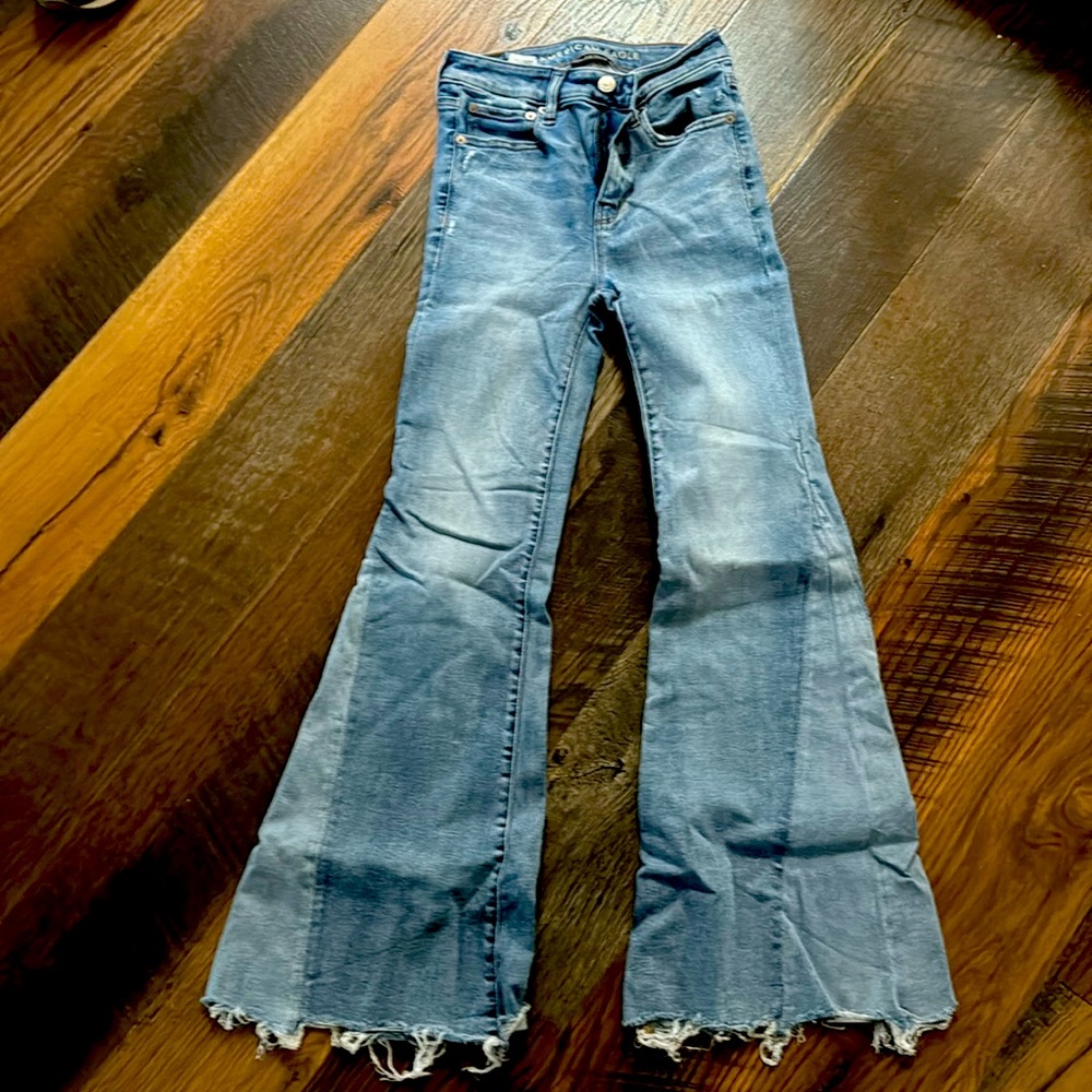 AE flare jeans. Size 2 regular.